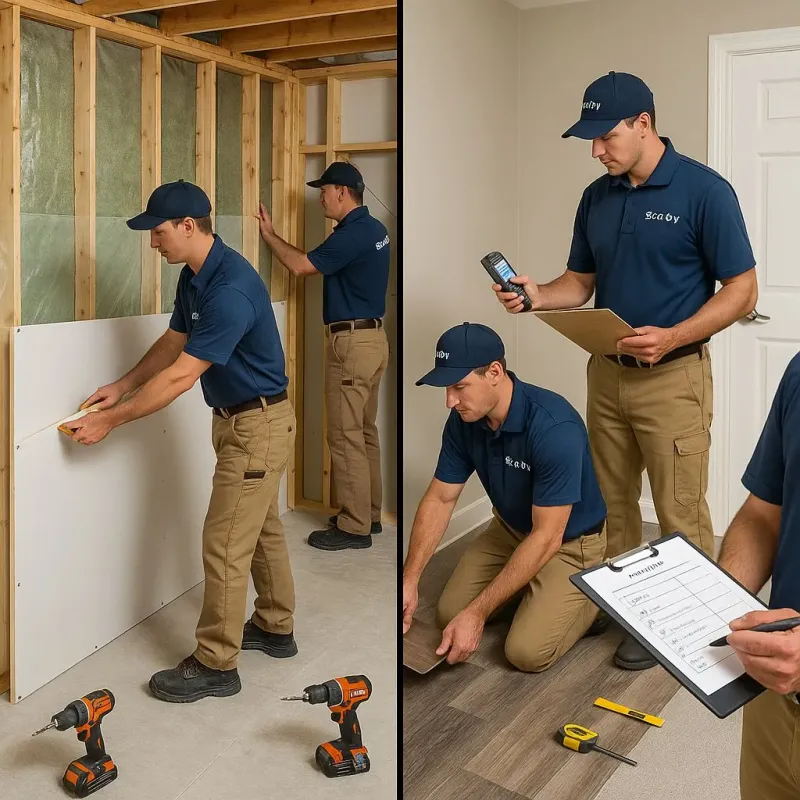Repairs and Reconstruction process in Pinehurst, MA